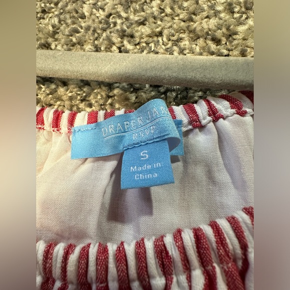 NWOT DRAPER JAMES RSVP Short Sleeve Tiered Maxi Dress Size Small - Picture 5 of 6